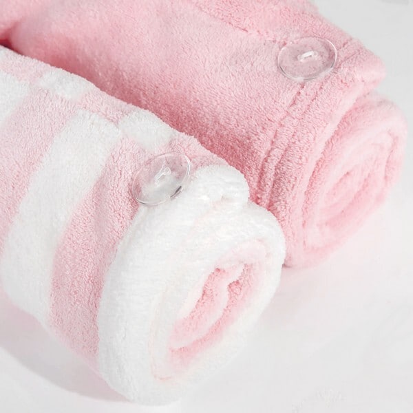 Brushworks Luxury Hair Towels - 2 Pack