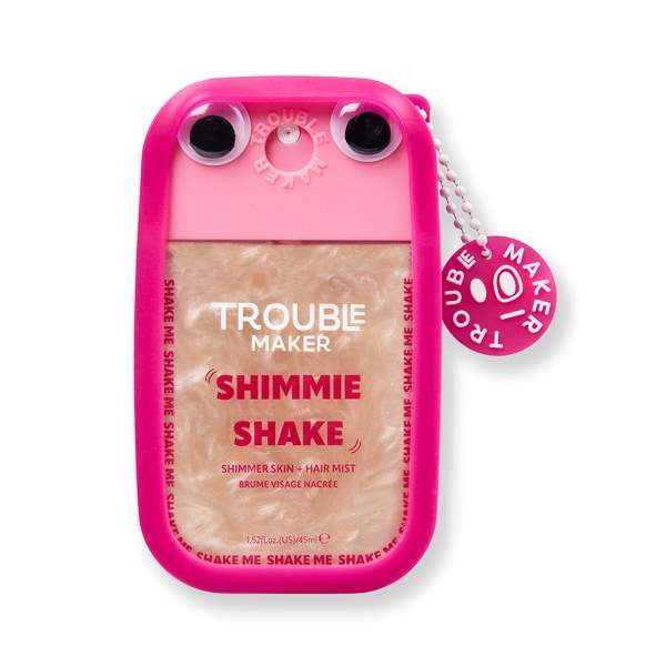 Trouble Maker Shimmie Shake Skin Mist Priscilla Pink Shimmer