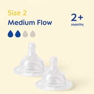 MAM Medium Flow Teats x2