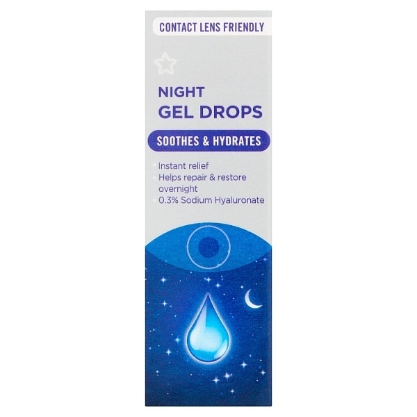 Superdrug Night Gel Drops 10ml