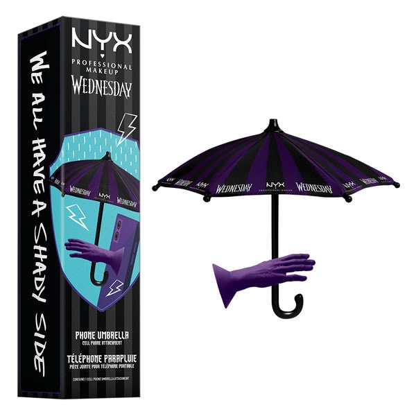 NYX Professional Makeup X Wednesday Phone Umbrella
