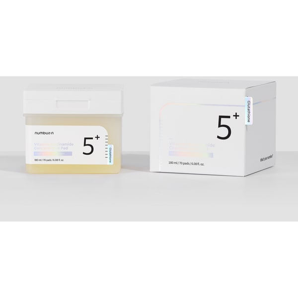 Numbuzin No.5 Vitamin-Niacinamide Concentrated Toning Pads 70pk 180ml