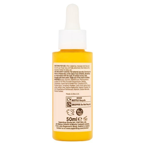 Superdrug Skin Essentials Oat Serum 50ml