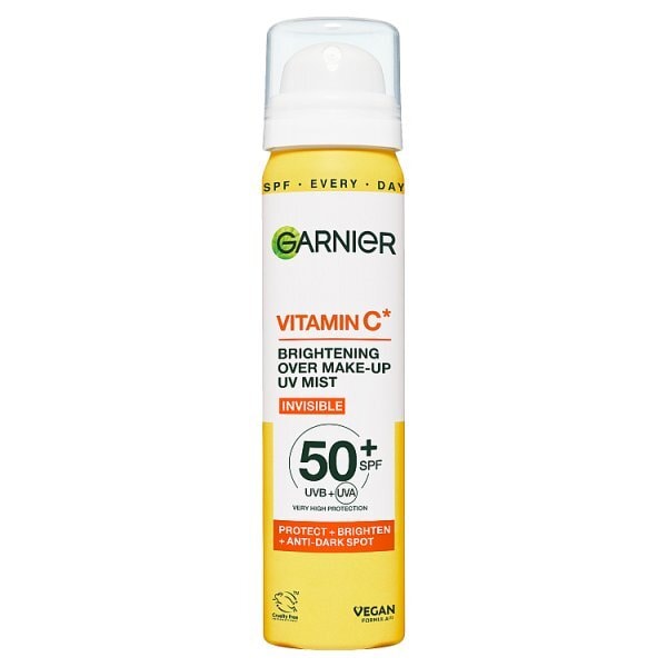 Garnier Vitamin C Brightening Over Make-Up Uv Mist Spf50+