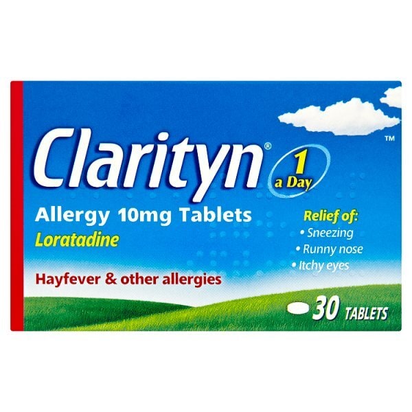 Clarityn Allergy & Hayfever Prescription Strength 30 Tablets