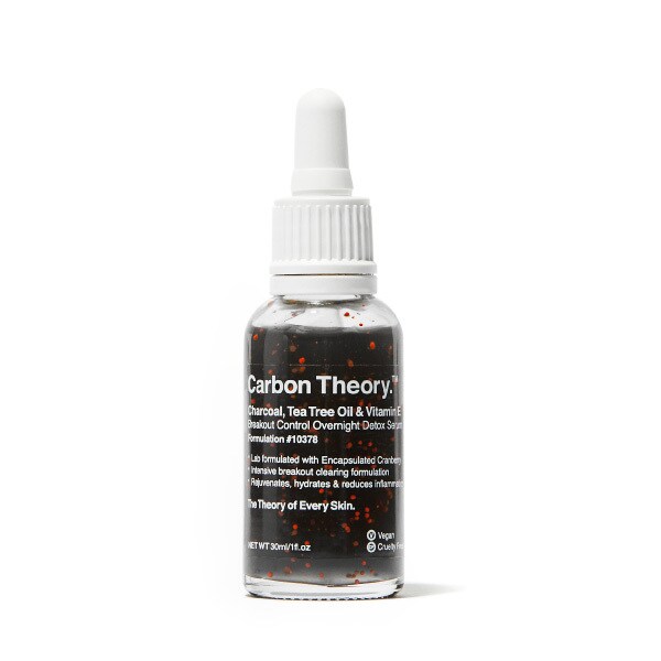 Carbon Theory Charcoal, Tea Tree & Vit E Night Serum 30Ml
