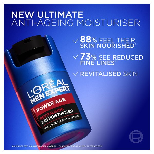 L'Oréal Paris Men Expert Power Age Revitalising 24H Moisturiser 50ml