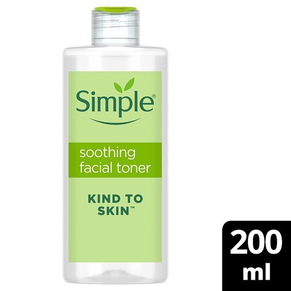Simple Kind To Skin Soothing Facial Toner 200ml