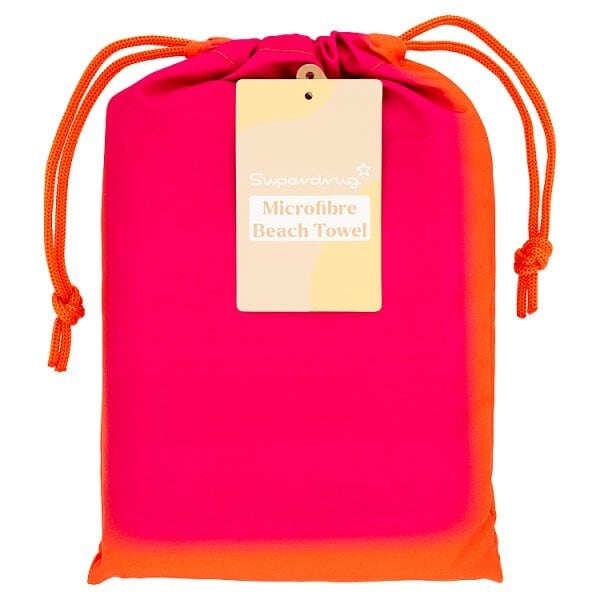 Superdrug Beach Microfibre Towel Ombre