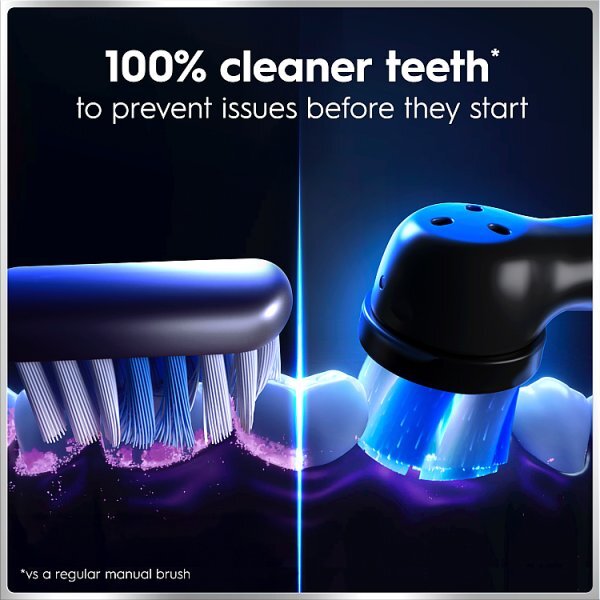 Oral-B iO6 Black Lava Electric Toothbrush + Travel Case