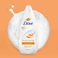 Dove Fruity Nourish Body Wash Shower Gel 450Ml