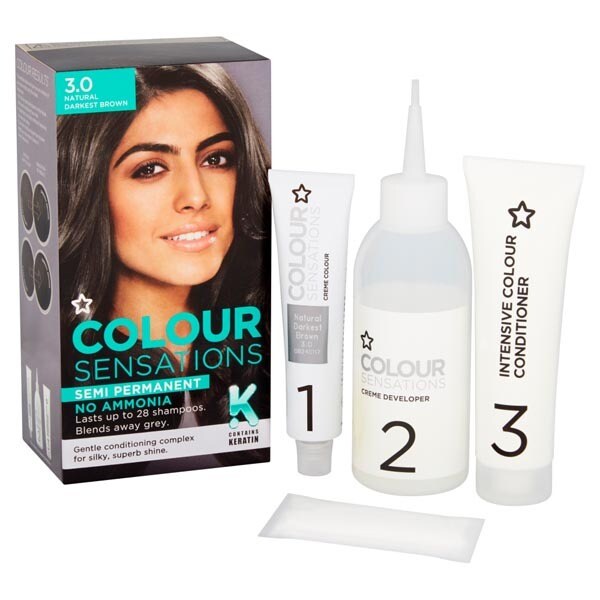 Superdrug Colour Sensations Darkest Brown 3.0