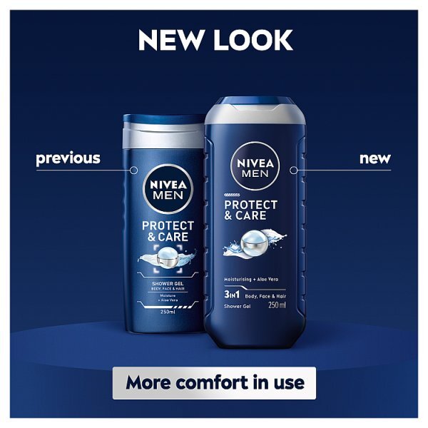 DNR NIVEA MEN Protect & Care Shower Gel 250ml