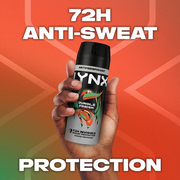 Lynx Jungle Fresh Anti-Perspirant Deodorant Aerosol 150 ml