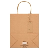 Medium Recyclable Kraft Gift Bag for All Occasions