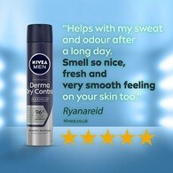Nivea Men Derma Control Max Antiperspirant Deodorant 200Ml