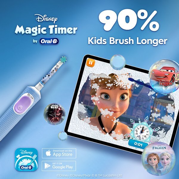 Oral-B Pro Kids Frozen Electric Toothbrush