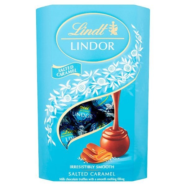 Lindt Lindor Salted Caramel Milk Chocolate Truffles 200g