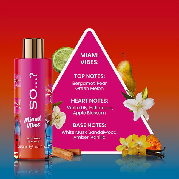 So...? Miami Vibes Shower Gel 250ml