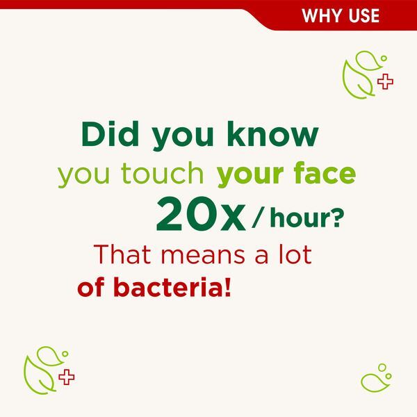 Simple Kind Defence Antibacterial Cleansing Wipes 20pc