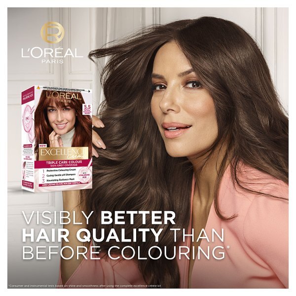 Excellence Creme 5.5 Mahogany Brown Hair Dye