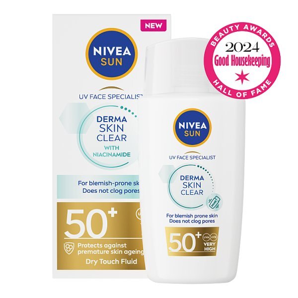 DNR Nivea Sun Derma Blemish Control Sun Fluid Spf50+ 40Ml