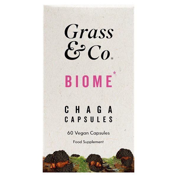 Grass & Co. Biome Chaga Mushrooms Capsules