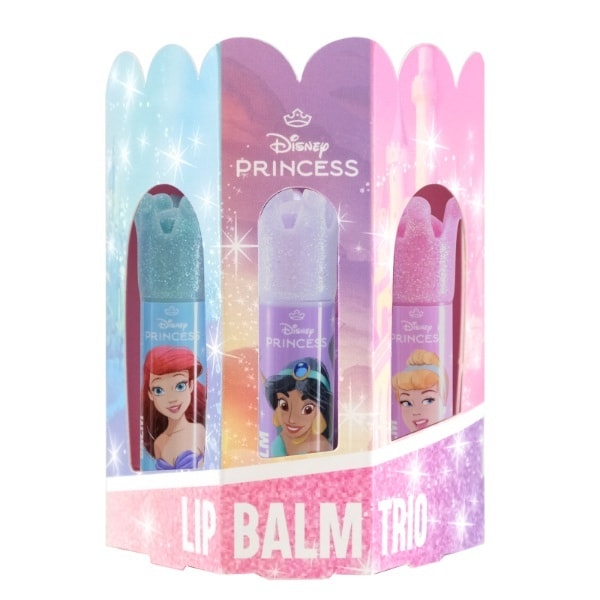 Disney Princess Lip Balm Trio 3x 3.5g