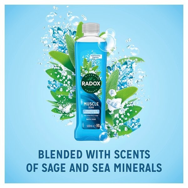 DNR Radox Mineral Therapy Muscle Soak Bath Soak 500 ml