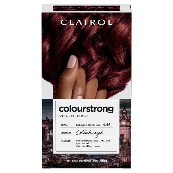 Clairol Colour Strong Zero Ammonia Hair Dye Intense Dark Red