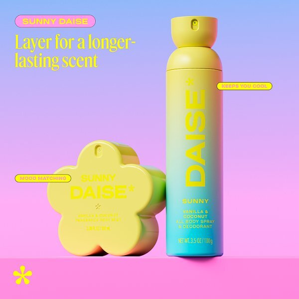 Daise Fragrance Body Mist Sunny Vanilla & Coconut 100ml