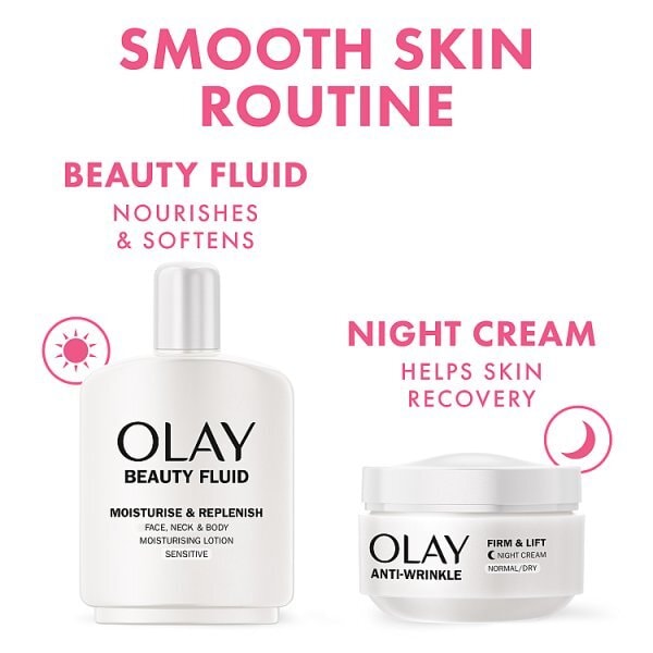 Olay Beauty Fluid Moisturiser Sensitive Skin 200ml