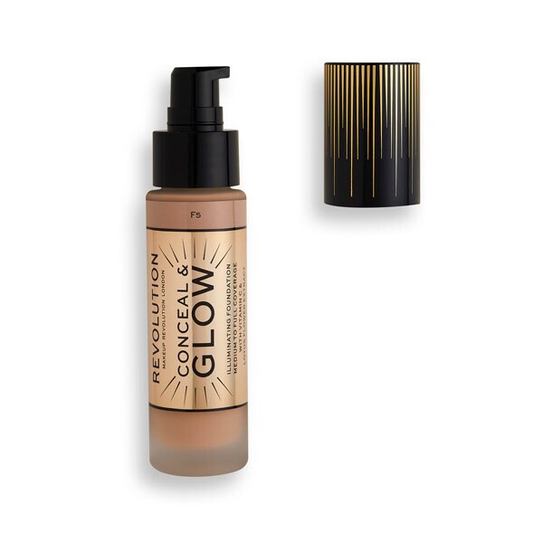 Revolution Conceal & Glow Foundation F5
