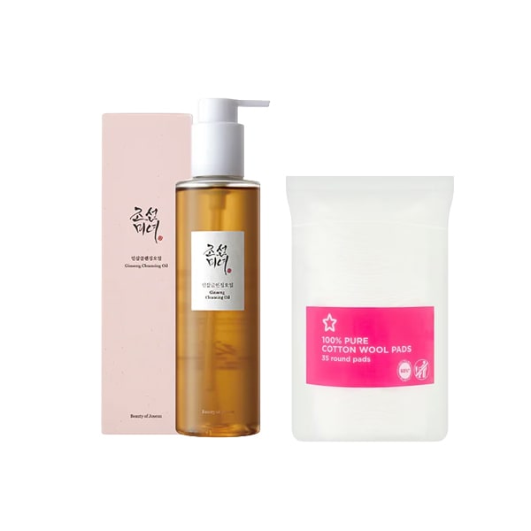 Beauty of Joseon Cotton Wool & Ginseng Cleansing Oil Bundle