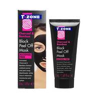 T-Zone Charcoal & Bamboo Black Peel Off Mask 50ml