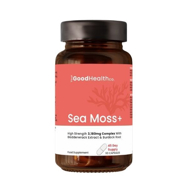 Your Good Health Co Sea Moss Capsules High Strength 3180mg