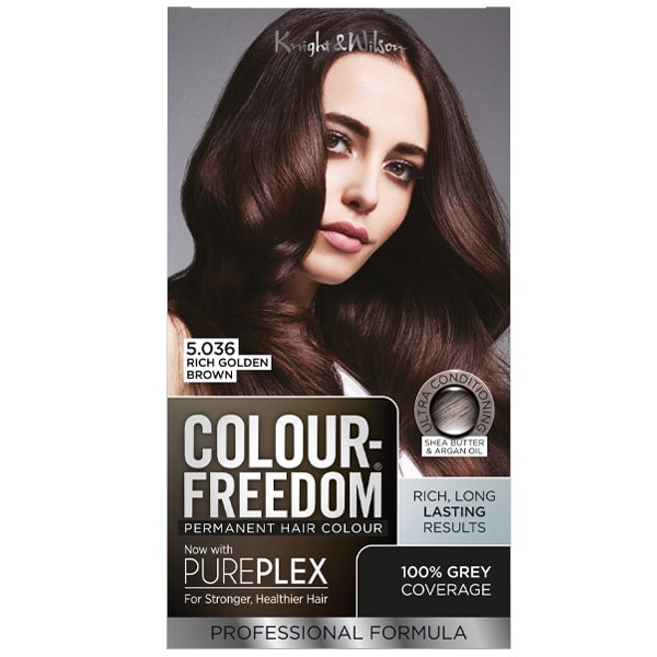 Colour Freedom Hair Colour. 5.036 Rich Golden Brown