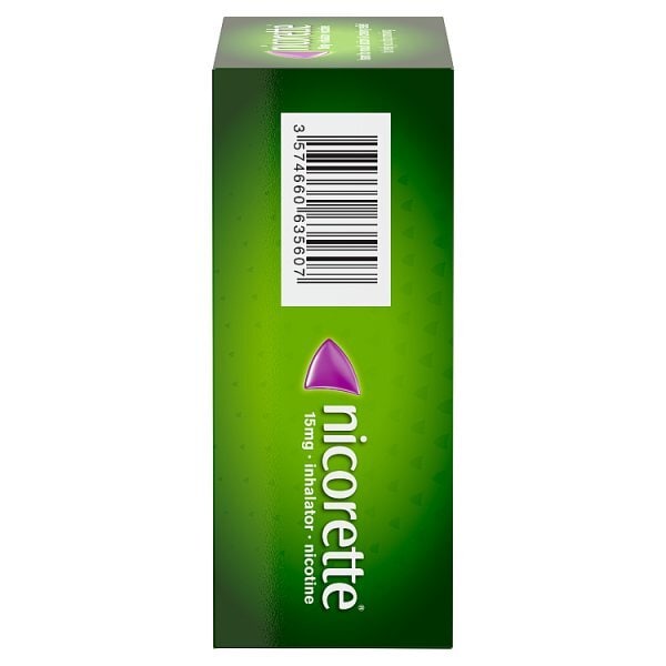 Nicorette® 15mg Inhalator Nicotine Cartridges (Stop Smoking)