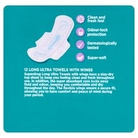 Superdrug Long Ultra Towels with wings