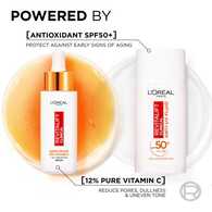 L'Oreal Paris 12% Vitamin C Serum & SPF 50 UV Fluid Duo 50ml