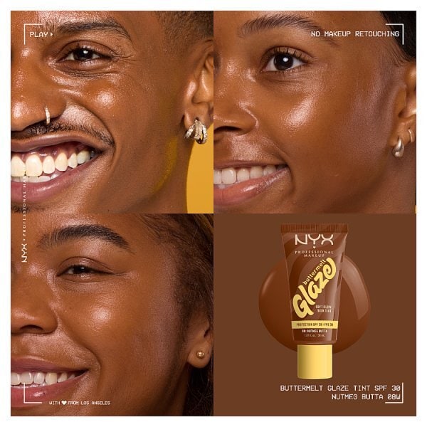 NYX Professional Makeup Buttermelt Glaze Skin Tint + SPF30 Foundation