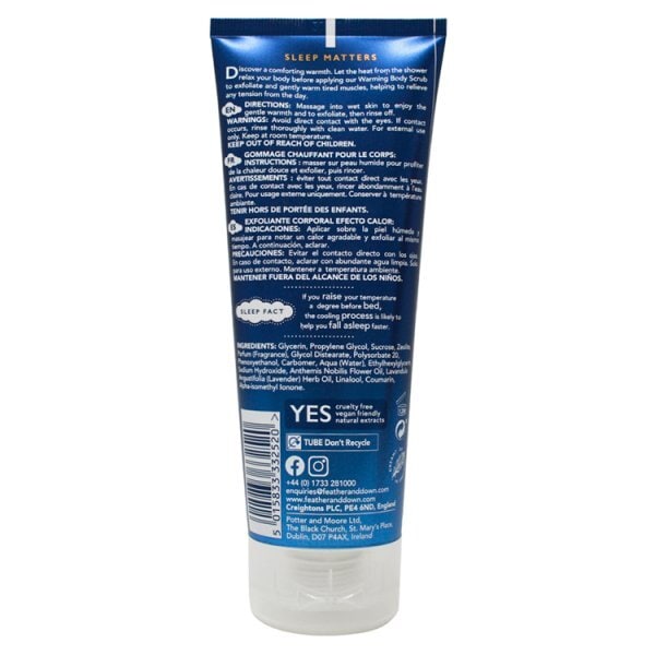 Feather & Down Warming Body Scrub 200Ml