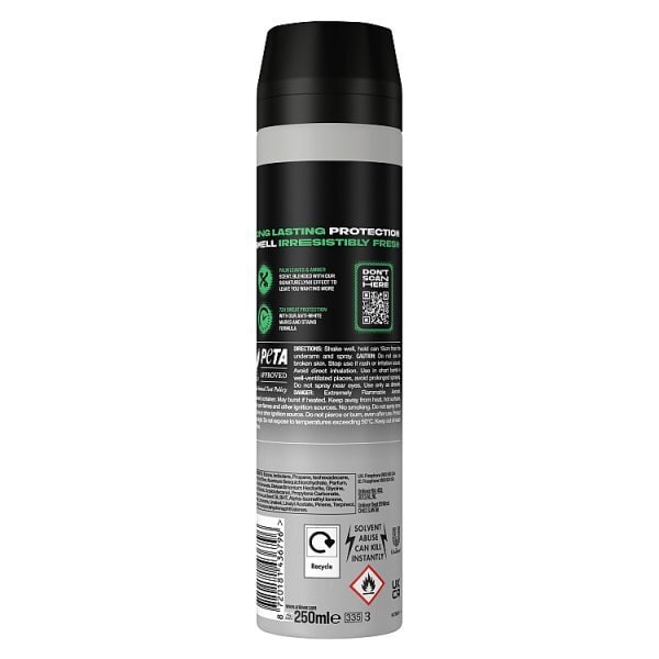 Lynx Antiperspirant Deodorant Aerosol Jungle Fresh 250ml
