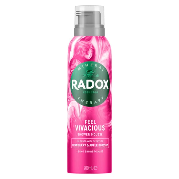 DNR Radox Feel Vivacious Mineral Therapy Shower Mousse