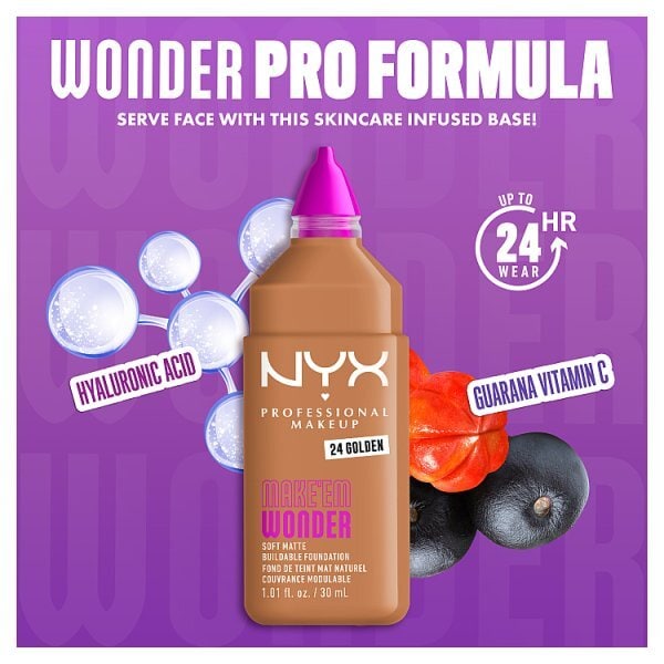 NYX Professional Makeup Wonder Foundation Golden