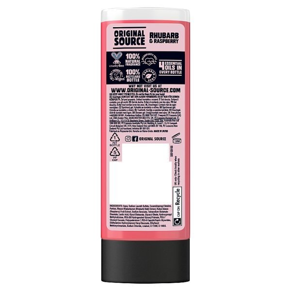 Original Source Rhubarb and Raspberry Shower 250ml