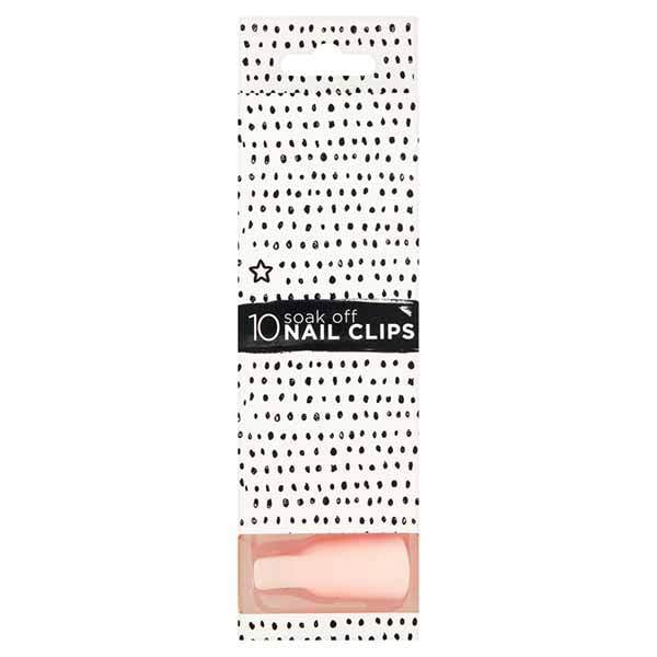 Superdrug Essentials soak off nail clips