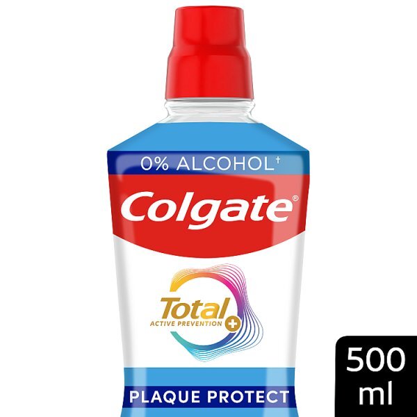 Colgate Total Peppermint Mouthwash 500ml