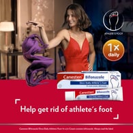 Canesten Bifonazole Once Daily Athletes Foot 1% w/w Cream