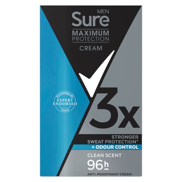 Sure Men Antiperspirant Deo Stick Max Pro Clean Scent 150ml